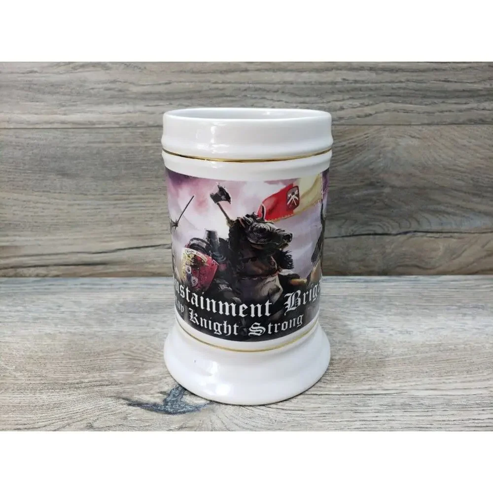 Army 16th Sustainment Brigade Stay Knight Strong Beer Stein Mug